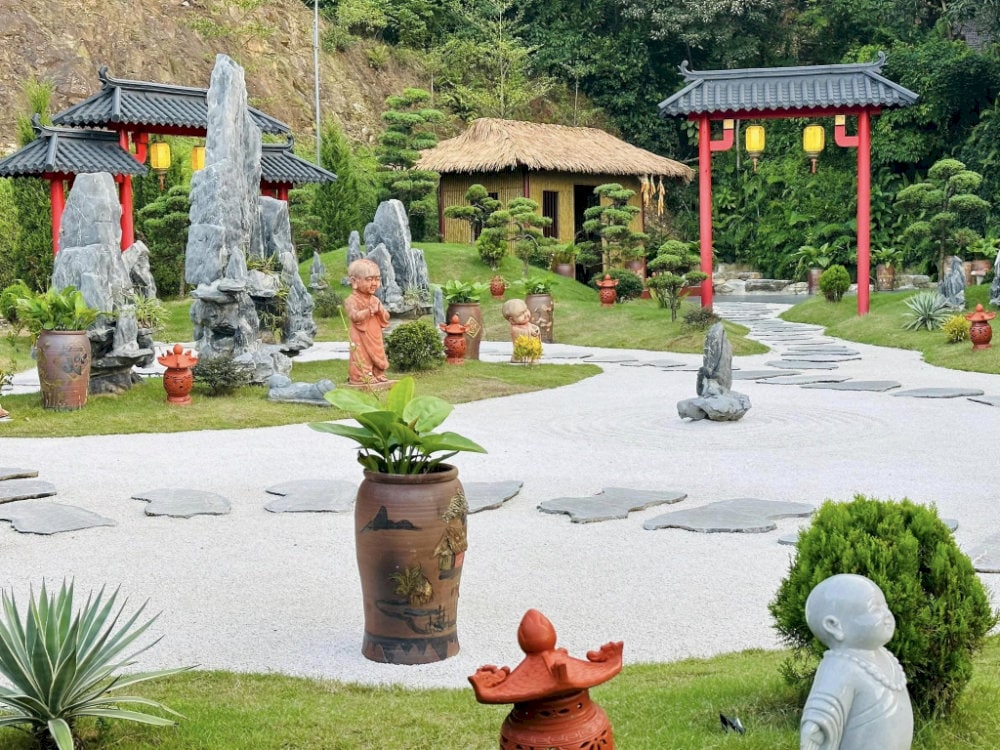 Không gian xanh mát